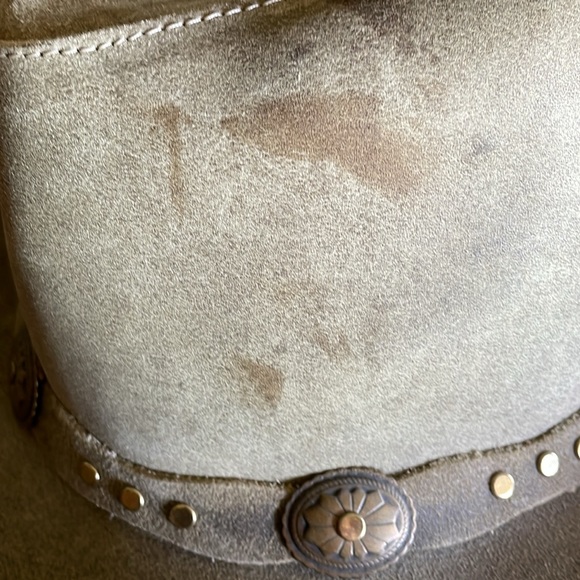 Vintage Minnetonka Leather Hat M - Picture 13 of 15